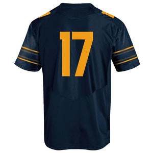 #17 Cal Bears Under Armour Premier Football Jersey - Navy