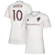 Load image into Gallery viewer, Kellyn Acosta Colorado Rapids 2019 Black Diamond Player Jersey - White