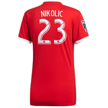 Load image into Gallery viewer, Nemanja Nikolic Chicago Fire Women's 2018 Primary Player Jersey – Red