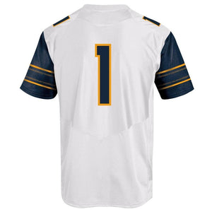 #1 Cal Bears Under Armour 2018 Premier Football Jersey - White