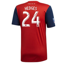 Load image into Gallery viewer, Matt Hedges FC Dallas Women's 2018 Primary Player Jersey – Red