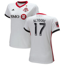 Load image into Gallery viewer, Jozy Altidore Toronto FC Women's 2018 Secondary Player Jersey – White